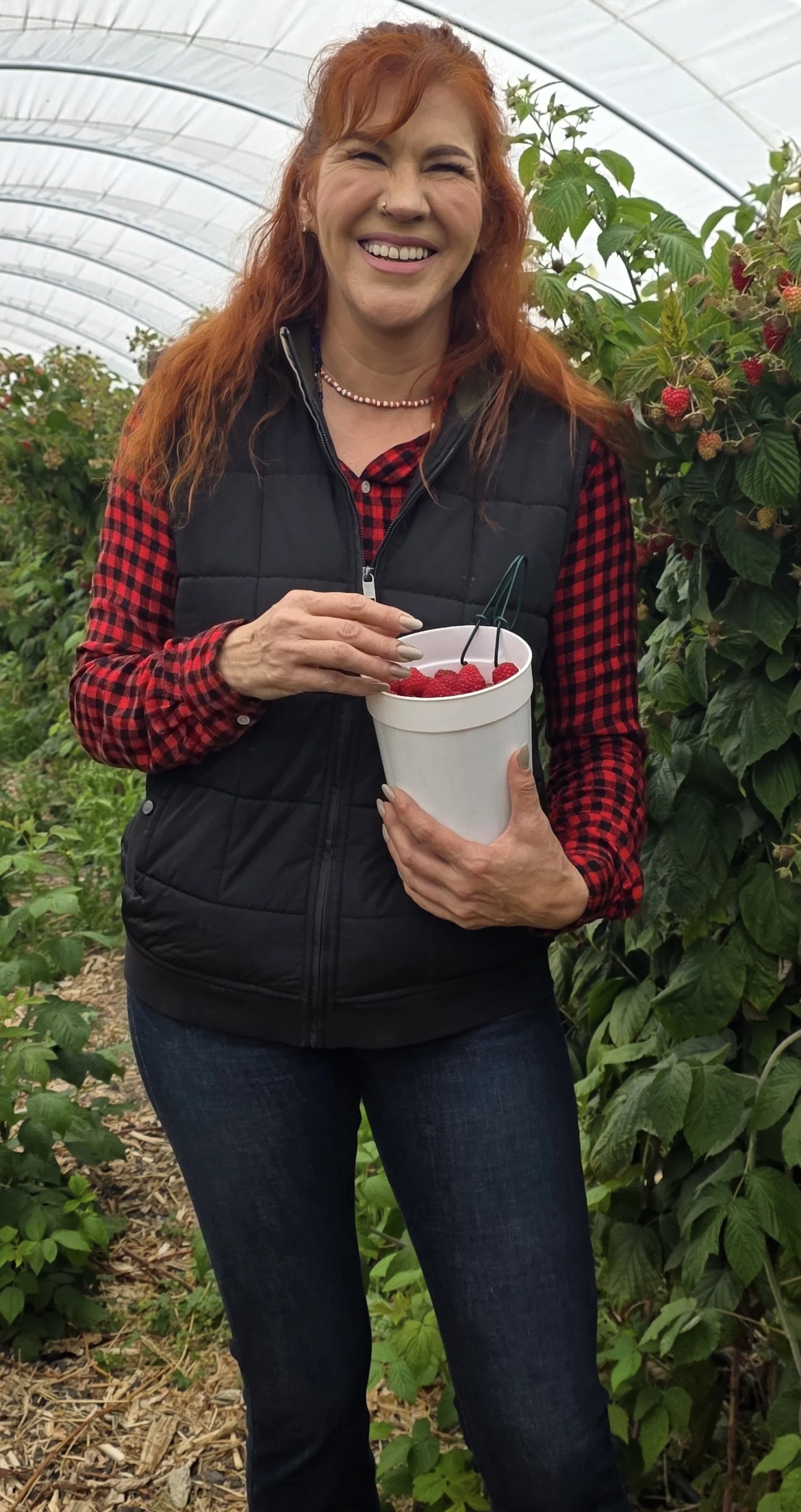 Maria at AG Berry Farm